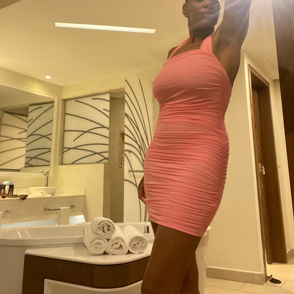 Pink dress